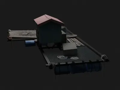 Floating house  3D model