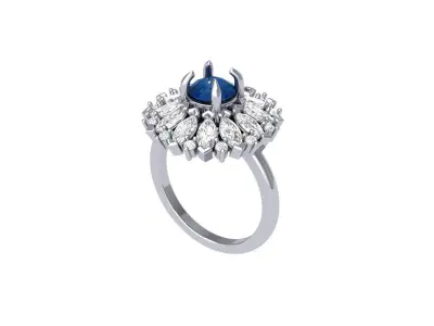 Wedding Ring  3D print model 210