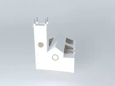 Cathedral of Santa Maria Caceres Free 3D model