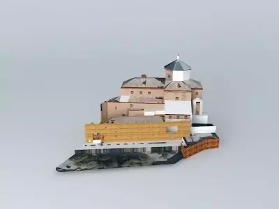 San Marcos Cultural Center of Toledo and Historical Archive Free 3D model