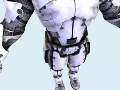 Mass Effect Robot 3D Model Free low-poly 3D model