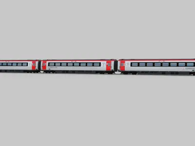 Class 175 Train Low-poly 3D model