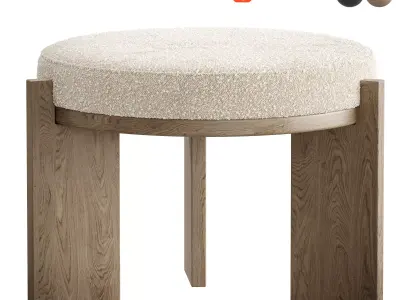 Mason Stool 3D model