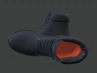 Timberland Premium 6-inches waterproof boots 2 Low-poly 3D model