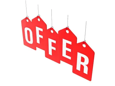 offer Low-poly 3D model