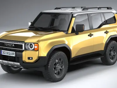 Toyota Land Cruiser 250 2025 3D model purchase