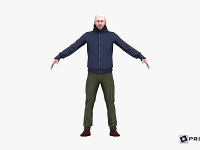  3D People Winter People Vol 01 