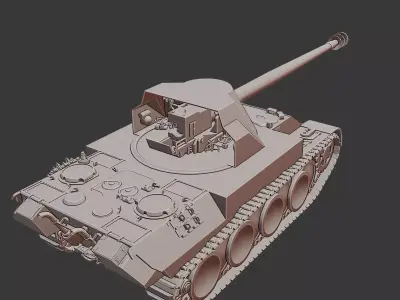 Rhm Skorpion G Tank Destroyer 3D Printable  3D print model