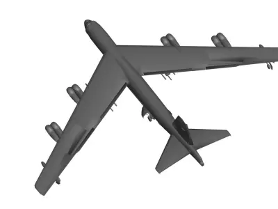 Boeing B-52 Stratofortress 3D model purchase
