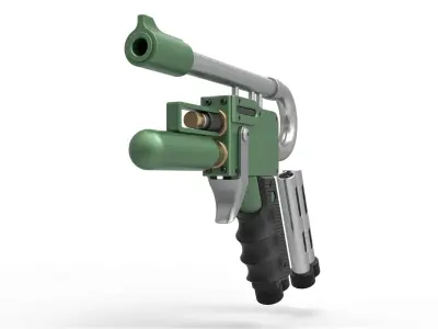 Gas Gun from the movie Green Hornet 2011 3D model
