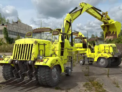 Powerful Bastard 2000 Low-poly 3D model