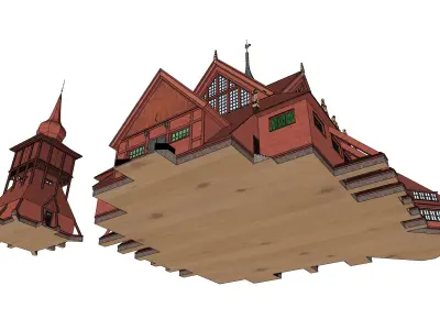 KirunaKyrka 3D model