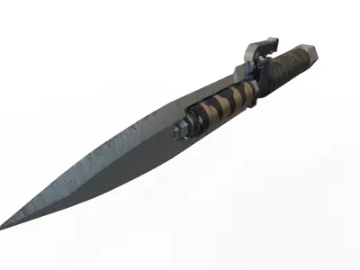 knife01electricity01 Low-poly 3D model