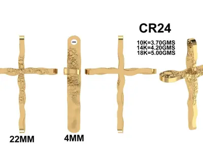 CROSS PENDANT CR24 3D print model purchase