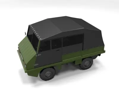 PUNCH PUCH LOWPOLY Low-poly 3D model