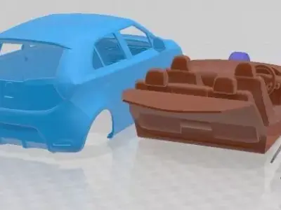 MG 3 2014 Printable Car  3D print model