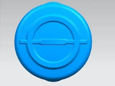 Dustbin trash can 3D model