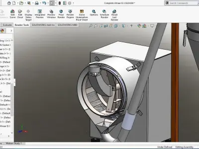 Milling Machine 3D model buy