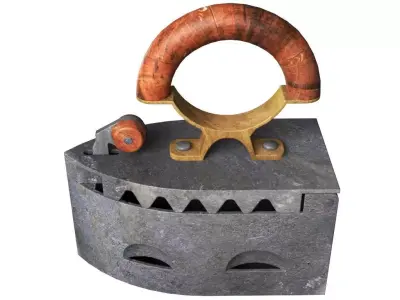 Old Antique Iron  3D model