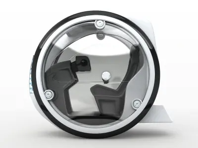 Circle Car Hover 3D model