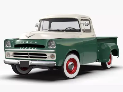Dodge D100 1957 3D model
