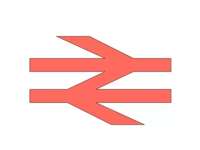 Model Railway British Rail Double Arrow 3D print model