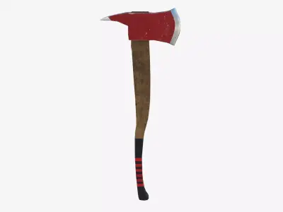 Axe 04 Low-poly 3D model