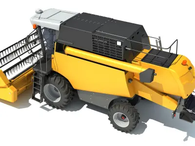 Sampo Rosenlew Combine 3D model