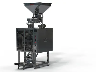 Vffs packing machine 3D model