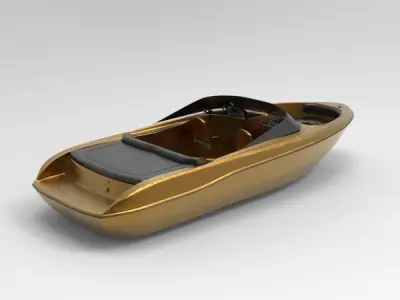 boat - 3D model 2