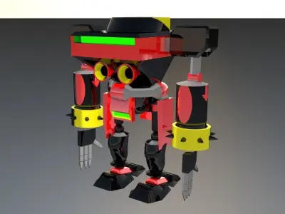 Omega E-123 3D model