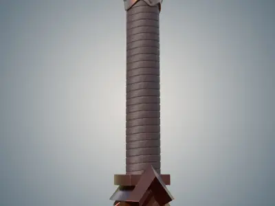 BALIN MACE SWORD 3D model