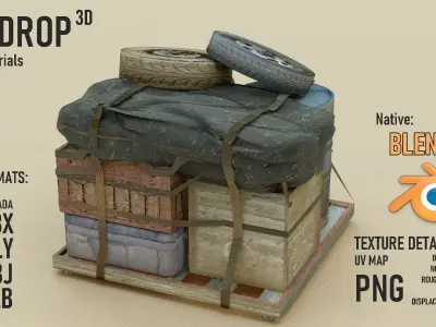 AMO Supply Low-poly 3D model