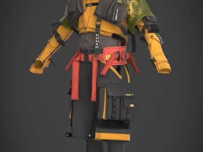 Male Outfit-01 3D model