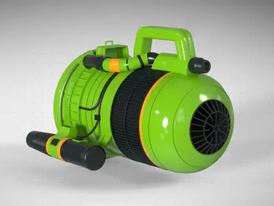 Jobsite Blower 3D model