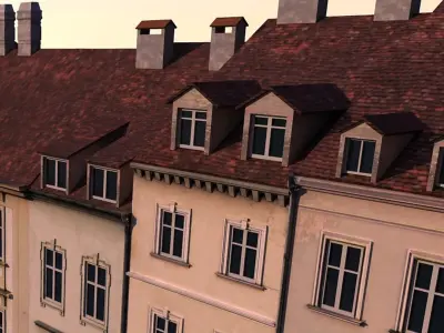 Vienna street 3D model