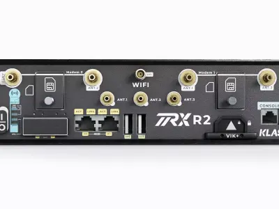 Klas TRX R2 Rugged Cellular Gateway Low-poly 3D model