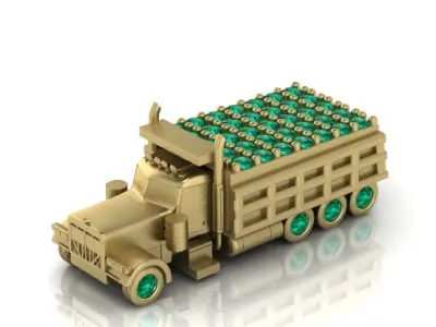 Truck N013044 3D print model