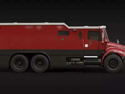 Armored Truck XL 3D model