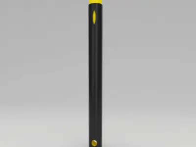 Garden cutter mattock 3d model   3D model