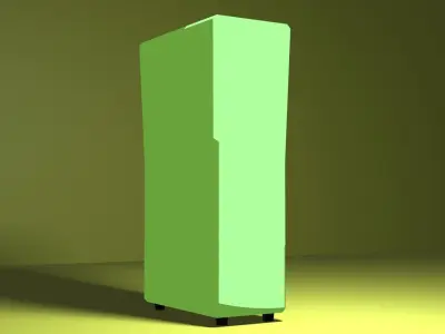 Cola Machine  Low-poly 3D model