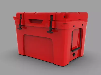 Generic Cooler Box YETI Style Free 3D model