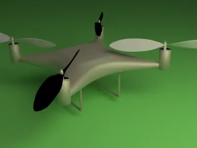 Drone Free 3D model purchase