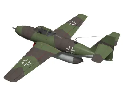 Messerschmitt P1095 3D model