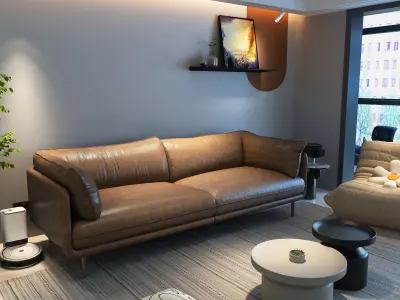 Industrial Loft 3D model buy