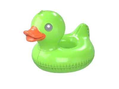 Duck Float v1 005 Low-poly 3D model