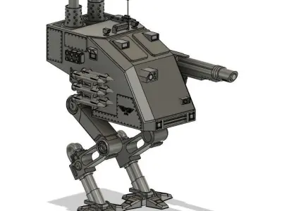 Imperial Of Man Walker  3D print model