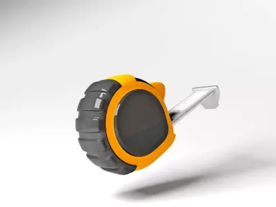 roulet Tape measure 3D model