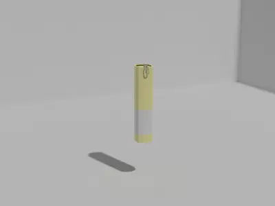 rdg-2 smoke grenade  Free low-poly 3D model