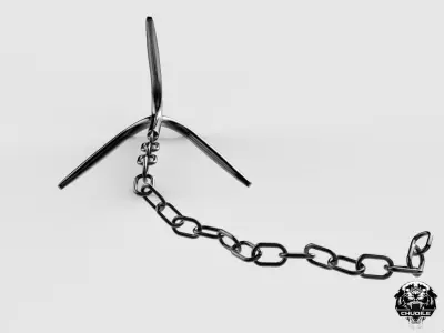 Grappling Hook Low-poly 3D model